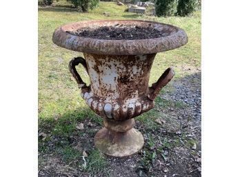 Antique cast iron urn 25 H x 3acf1d