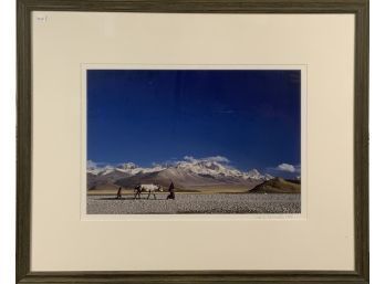 Framed photograph by Galen Rowell  3acf36