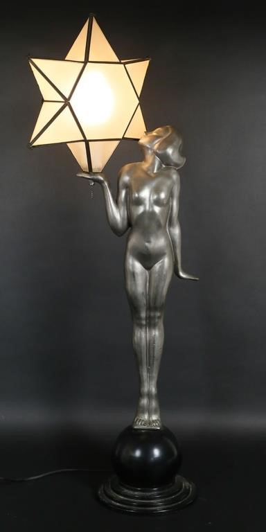 FRANKART STYLE NUDE LAMP WITH STAR 3acff9