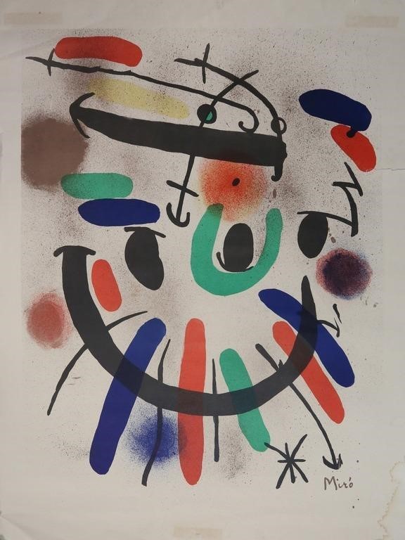 AFTER JOAN MIRO LITHOGRAPHAfter 3ad0b1