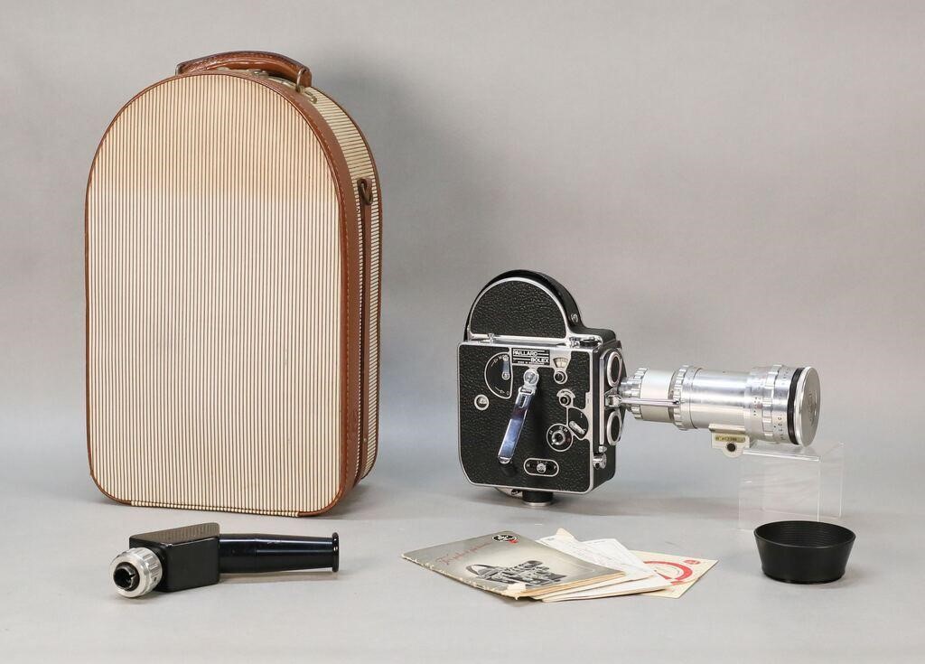 PAILLARD BOLEX 16MM MOVIE CAMERAPAILLARD