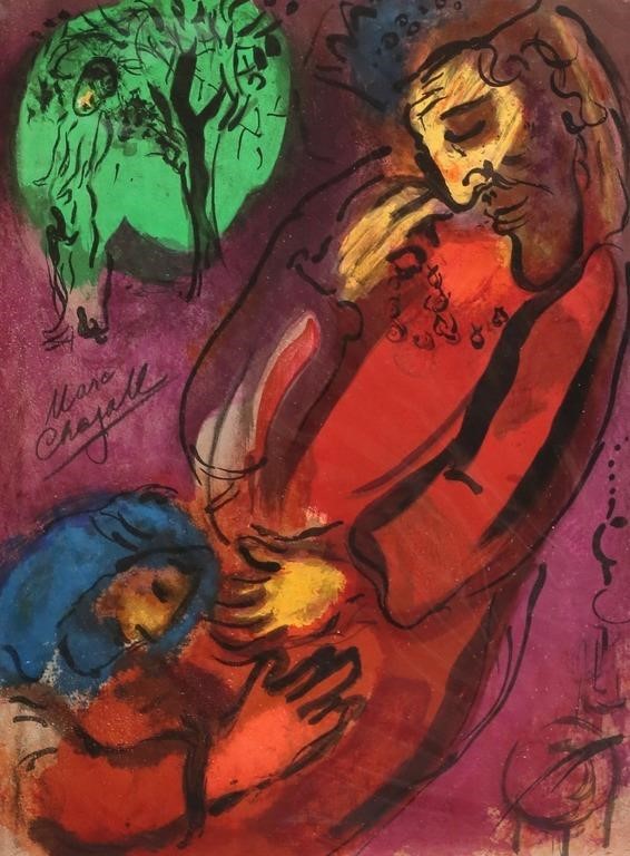 AFTER MARC CHAGALL LITHOGRAPH DAVID 3ad0eb