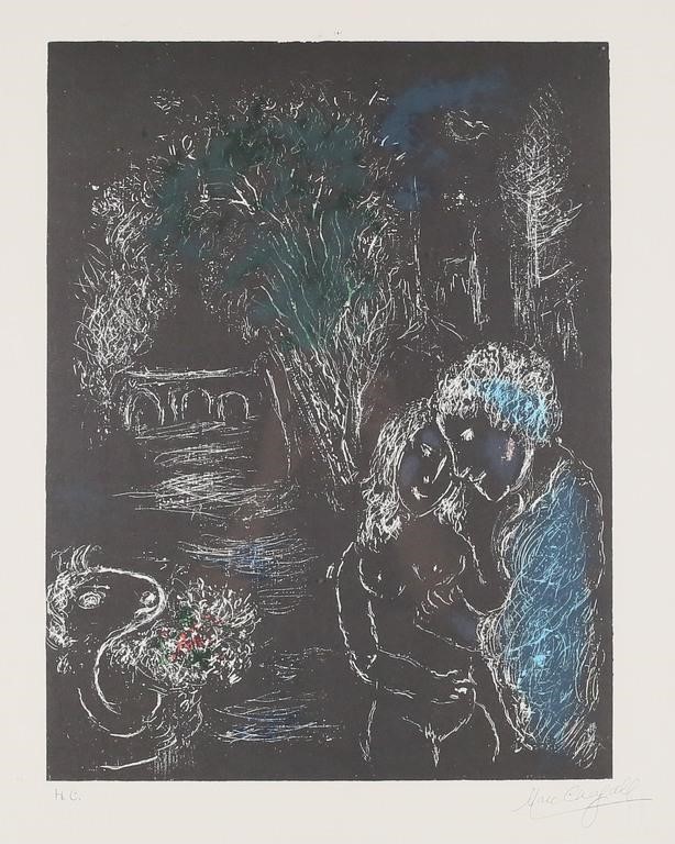 TONY TETRO AFTER MARC CHAGALL LITHOGRAPHAnthony 3ad17c