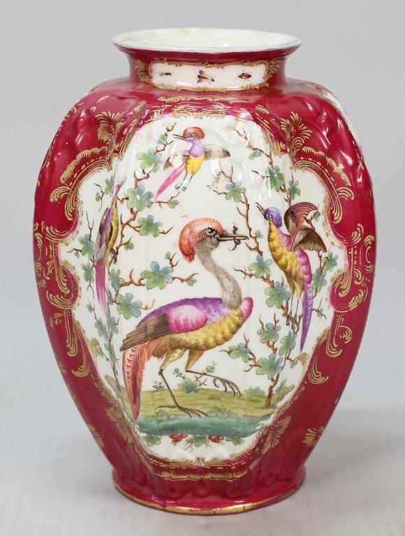 CHELSEA STYLE HAND PAINTED PORCELAIN