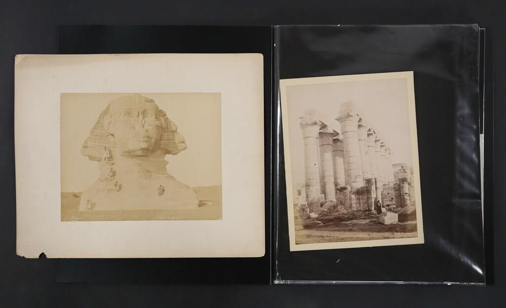 LOT OF EGYPT PHOTOS, ETCHINGS,