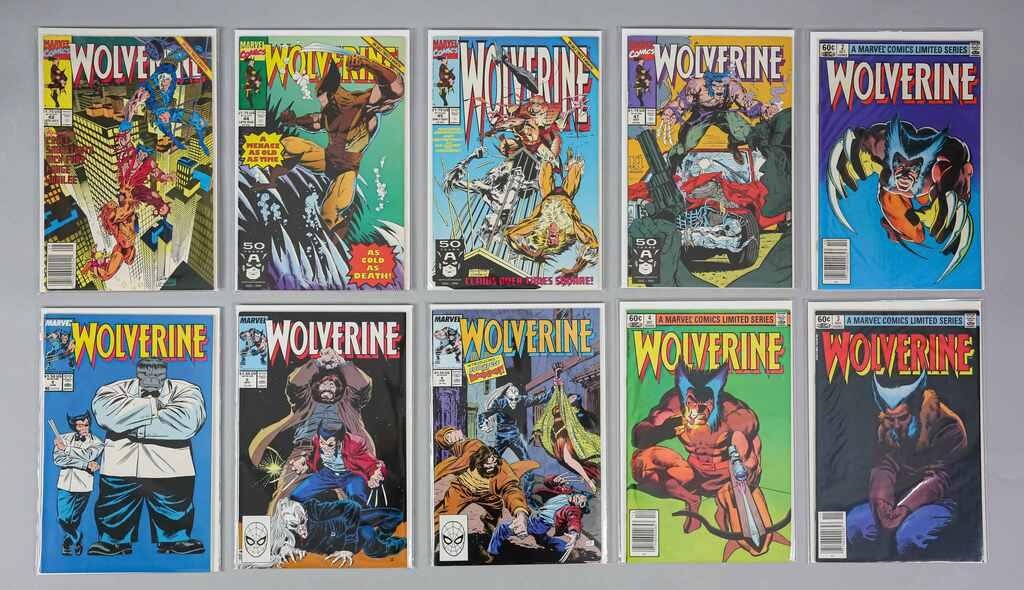 77 WOLVERINE COMIC BOOKS SABERTOOTH