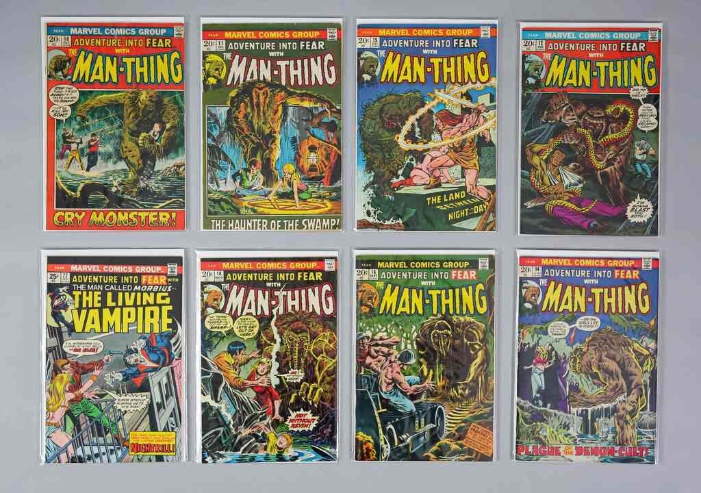 12 ADVENTURE INTO FEAR MAN-THING MORBIUSMarvel