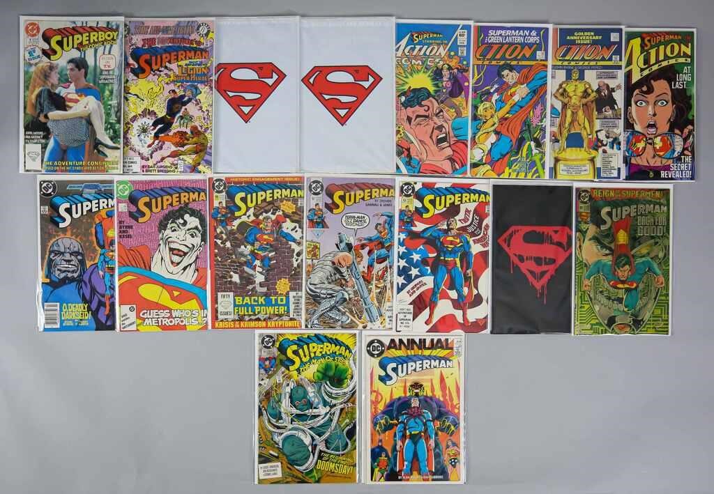23 DC COMICS DEATH OF SUPERMAN
