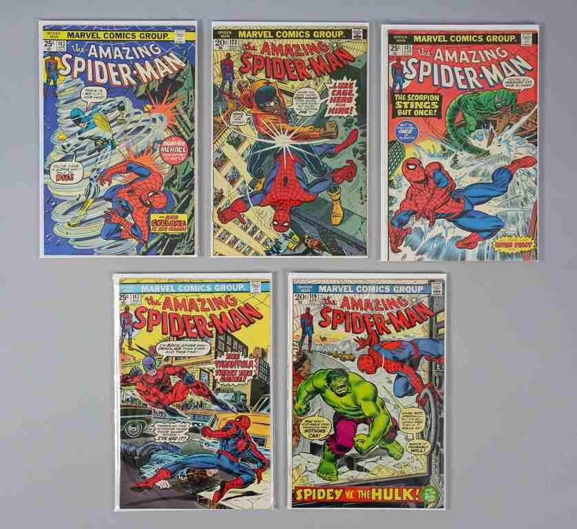 9 COMICS AMAZING SPIDER-MAN HULK SCORPIONMarvel