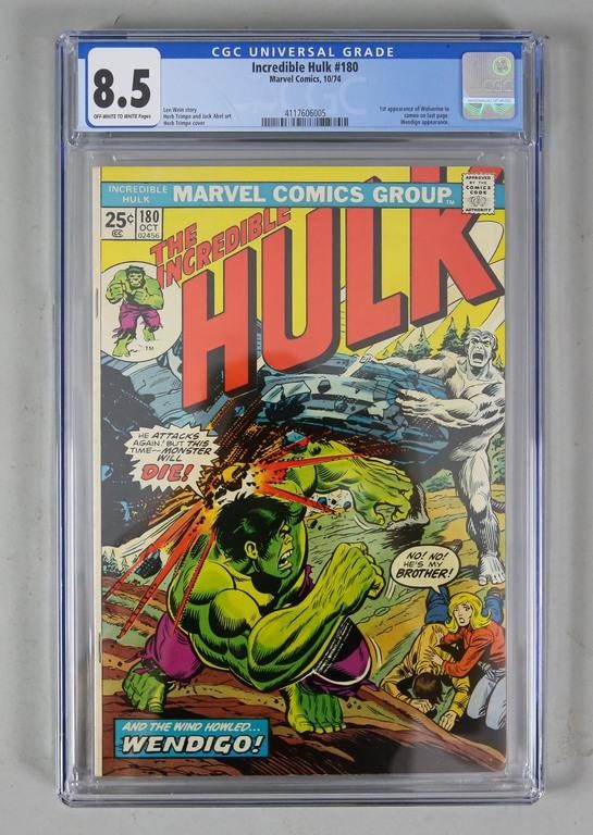 MARVEL COMICS INCREDIBLE HULK 180