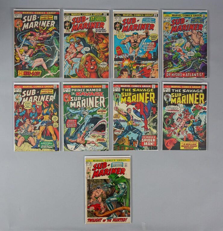 18 SUB-MARINER COMICS DR. DOOM