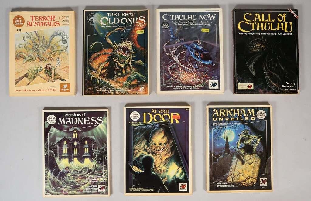 7 CALL OF CTHULHU FANTASY ROLE PLAYING