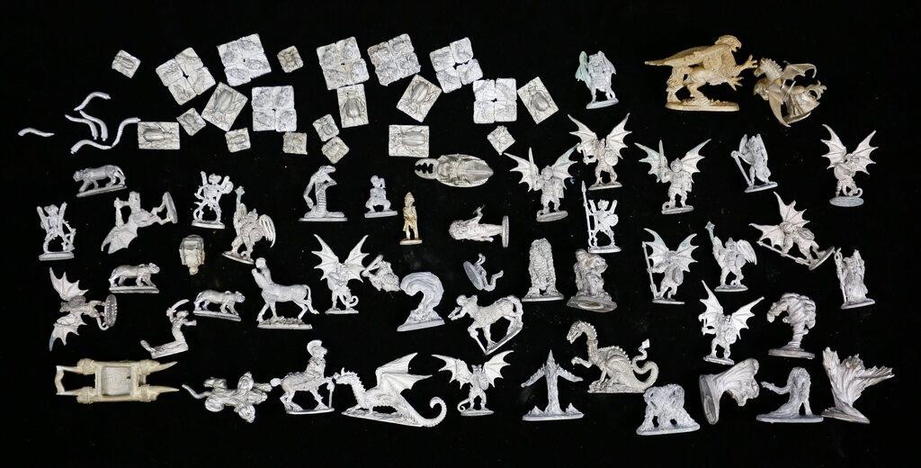 67 VINTAGE DUNGEONS AND DRAGONS MINIATURES67