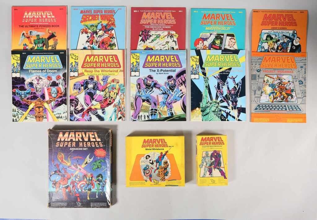 TSR MARVEL RPG GAME AND MINIATURESTSR 3ad333