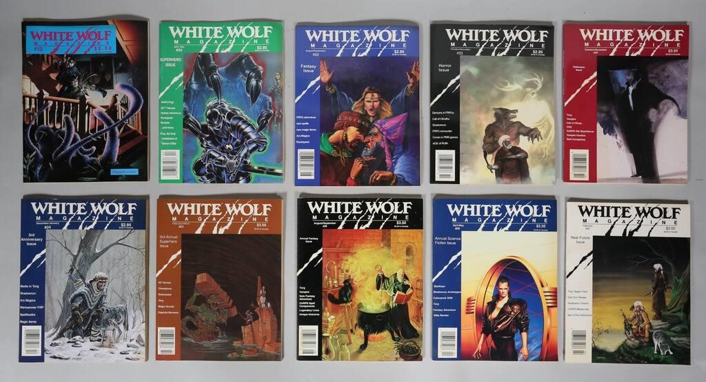 10 WHITE WOLF MAGAZINES DUNGEONS 3ad339