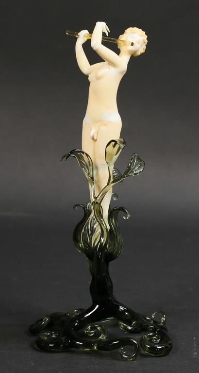 LUCIO BUBACCO MURANO GLASS FIGURELucion 3ad383