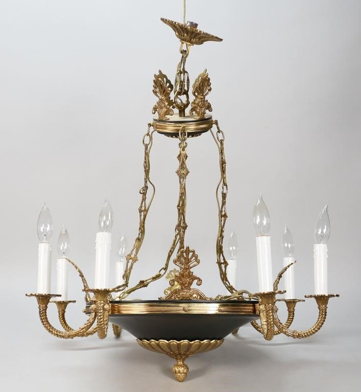 FRENCH EMPIRE STYLE CHANDELIERFrench 3ad391