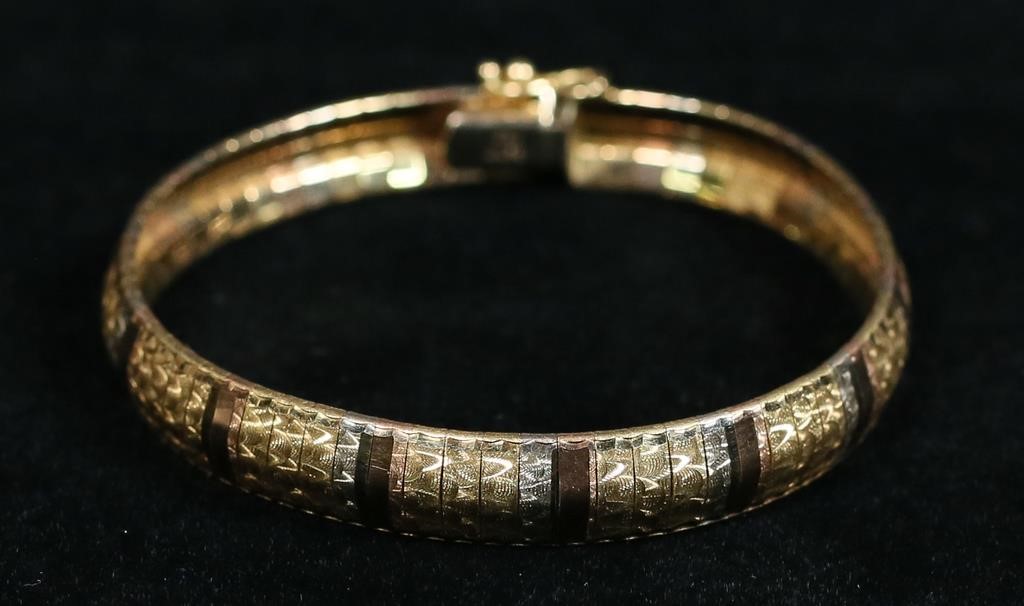 BELLINASO OTELLO ITALIAN 18K GOLD 3ad39a