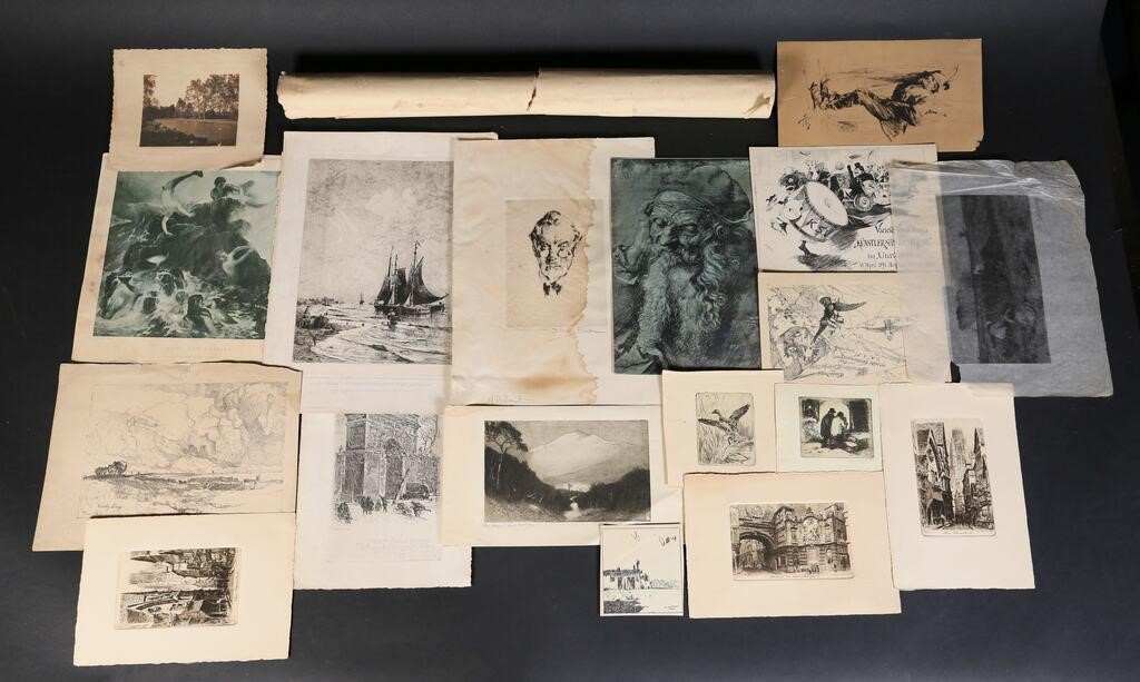 PRINTS FROM THE COLLECTION OF ALBERT