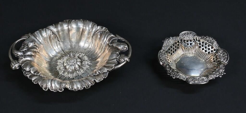 2 STERLING DISHES2 sterling silver 3ad432