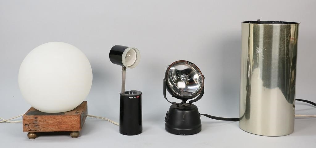 4 MODERN TABLE LAMPS4 modern lamps.