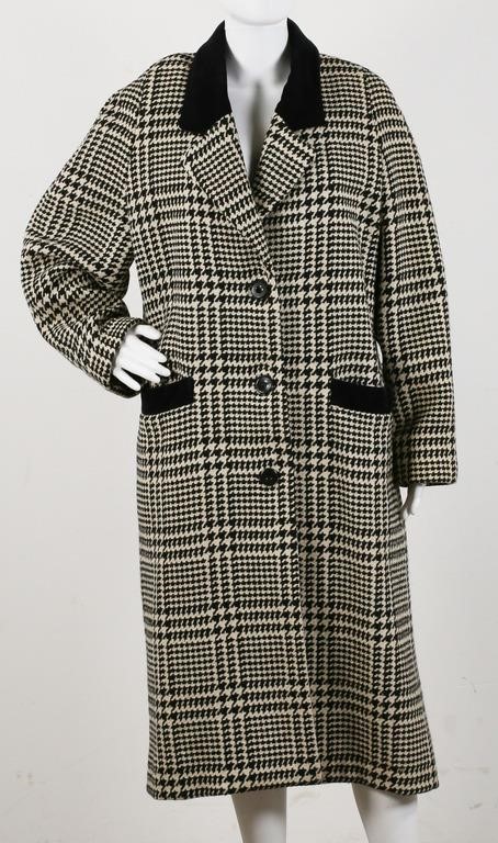 CHRISTIAN DIOR HOUNDSTOOTH COATChristian 3ad4b4