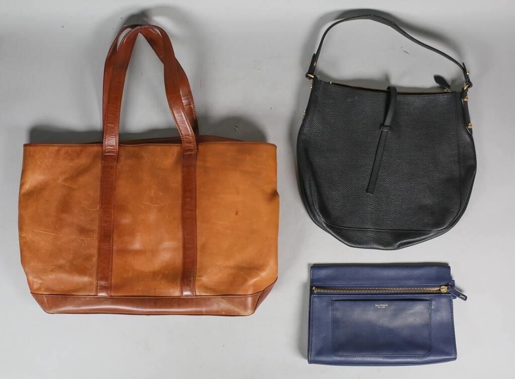 GROUPING OF LEATHER BAGSLL Bean