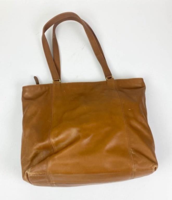 COACH LEATHER TOTECoach leather