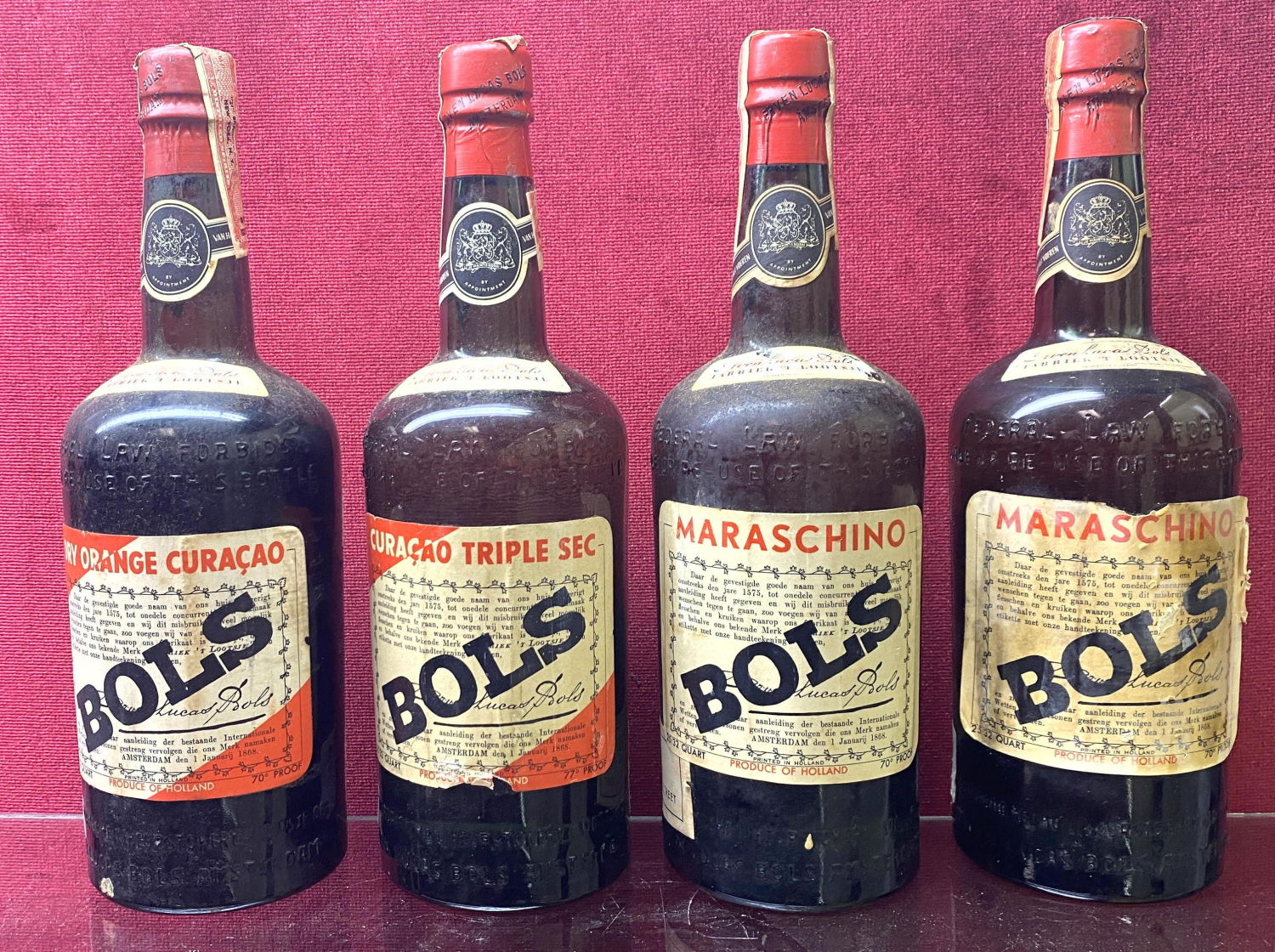 4pc BOLS Maraschino 2 Triple 3ad4fa