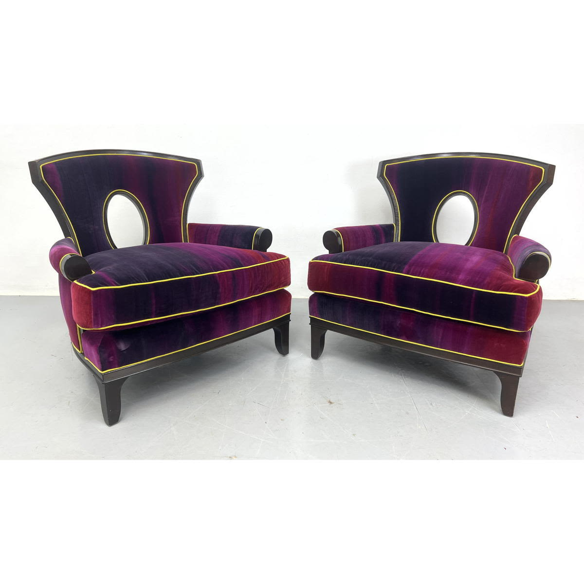 Pair Decorator iridescent Purple 3ad5f9