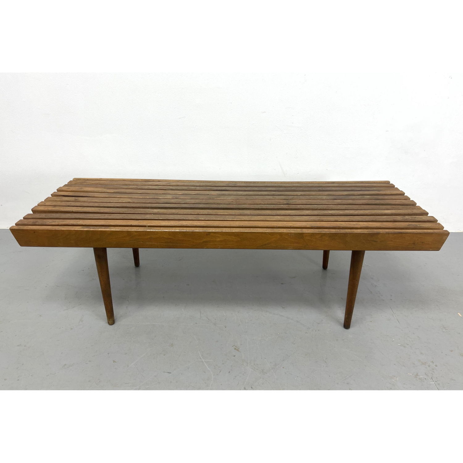 Modernist Slat Bench Coffee Table  3ad647