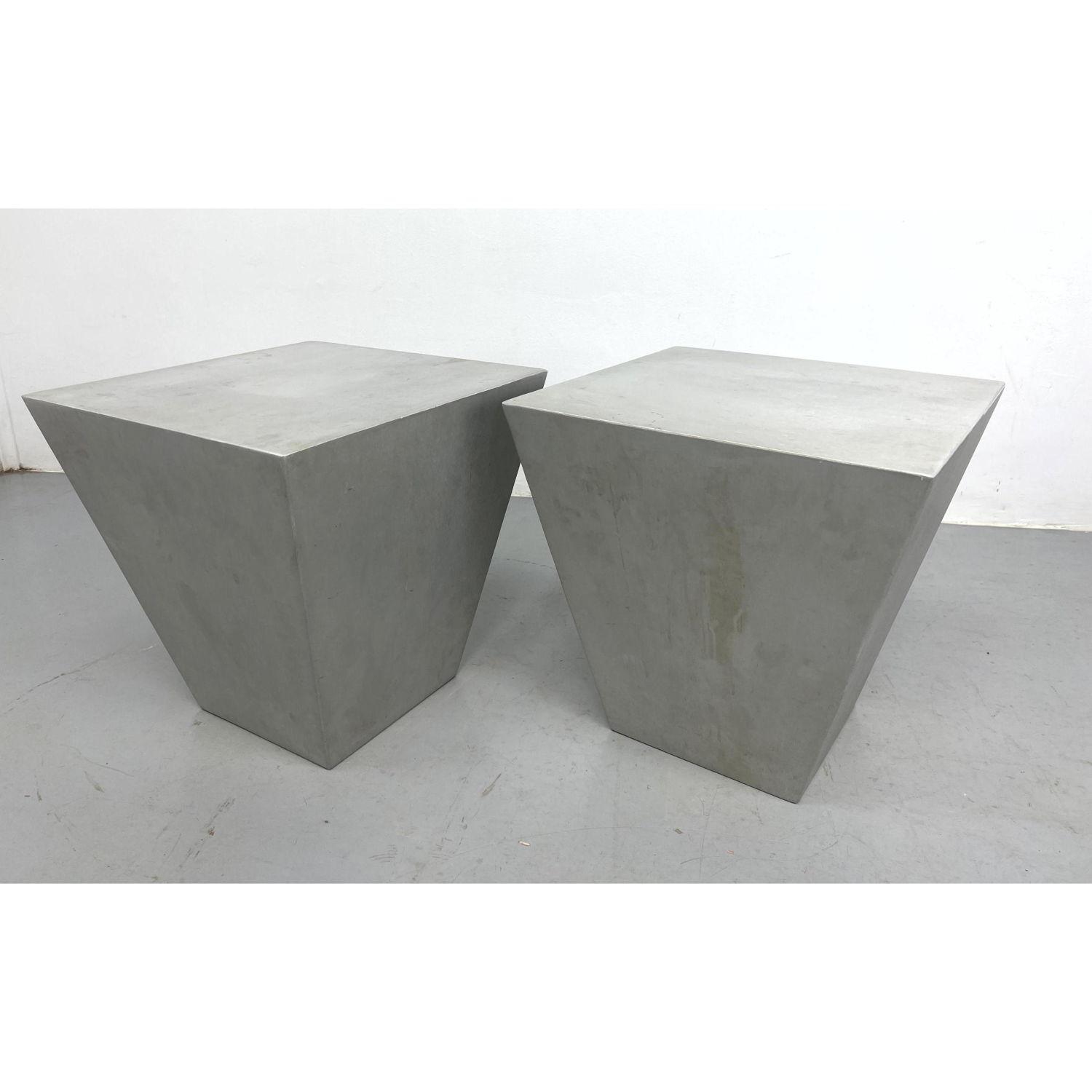 Pair of Post Modern Style Trapezoidal
