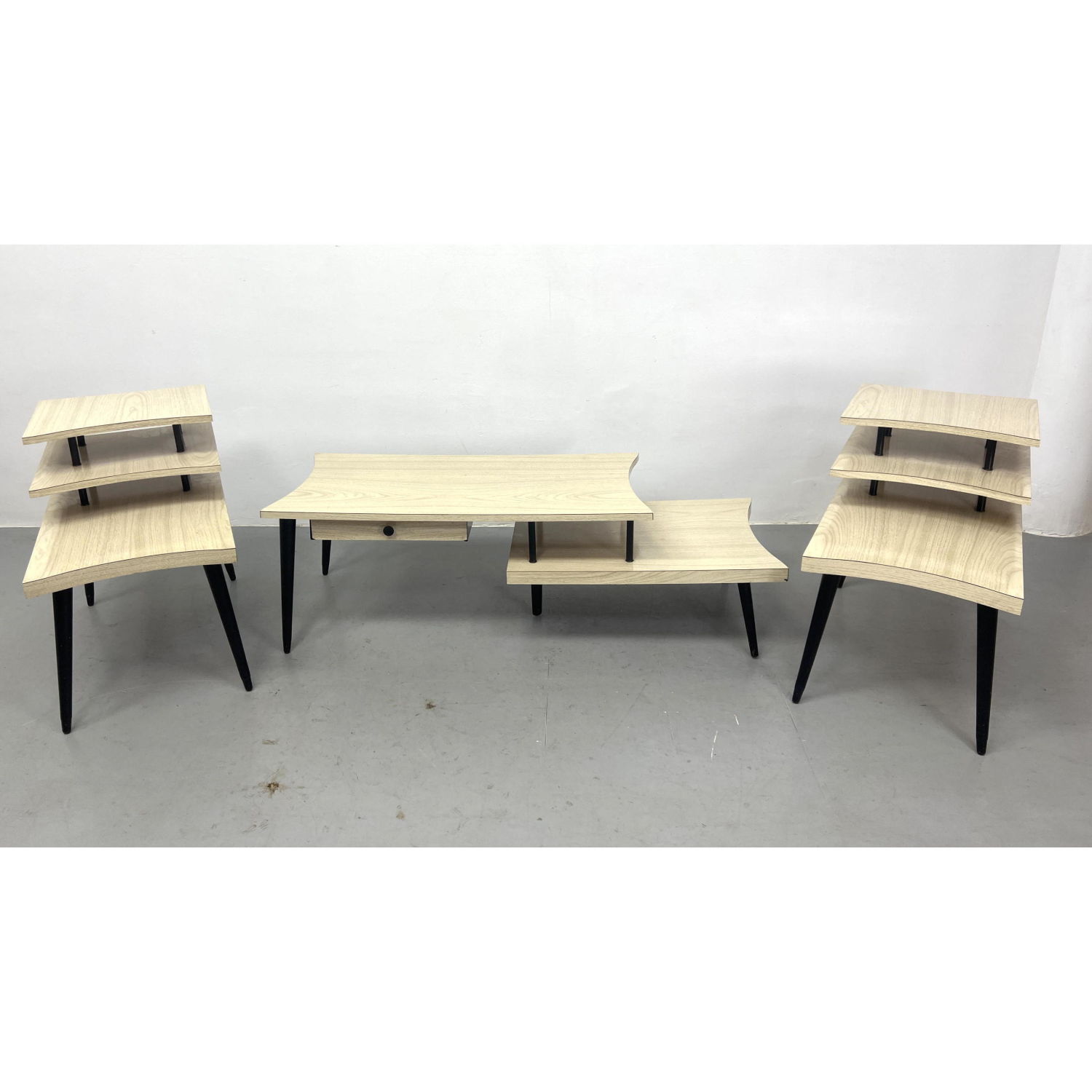 3pc Set Modernist Coffee Table  3ad66d