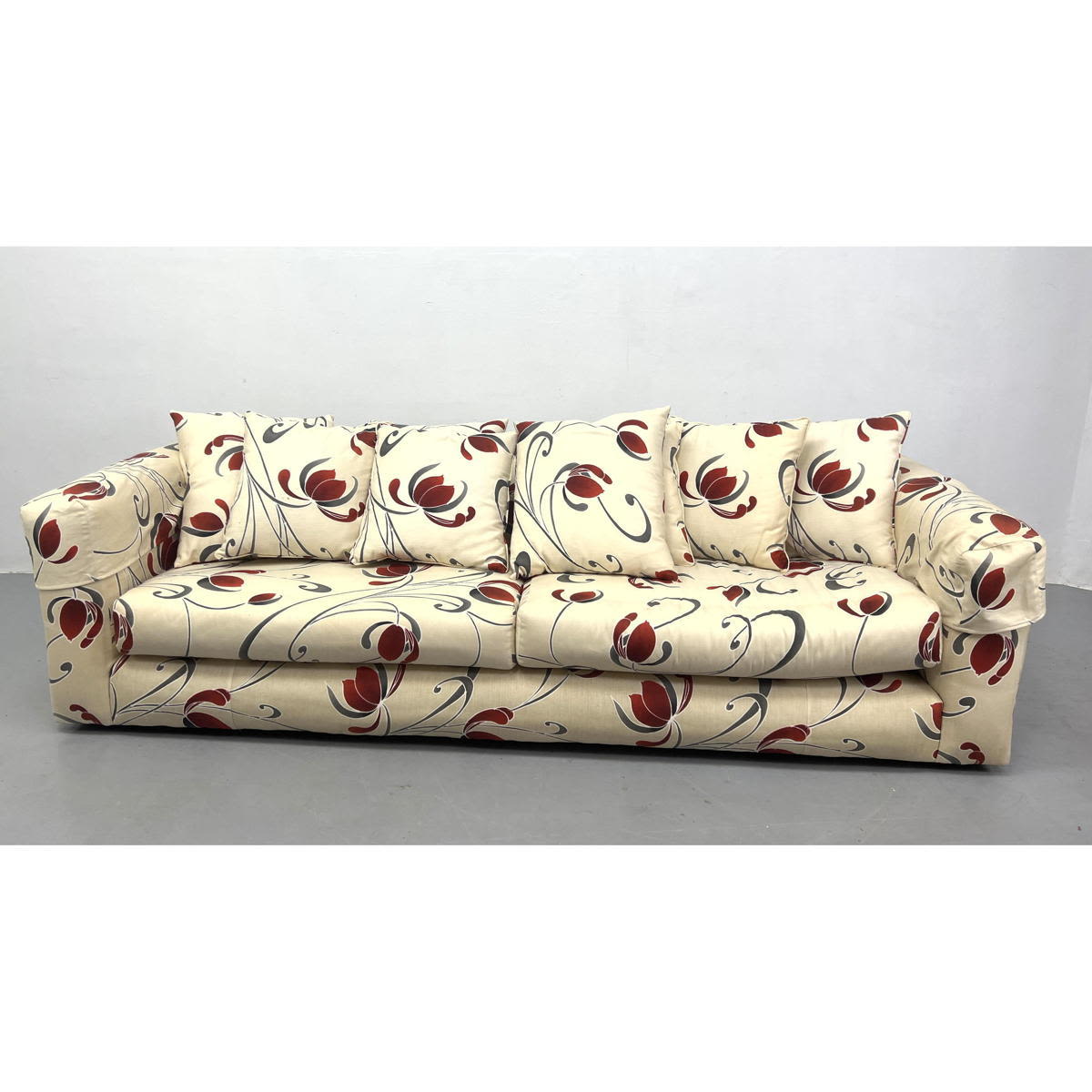 Upholstered Sofa Couch Dimensions  3ad688
