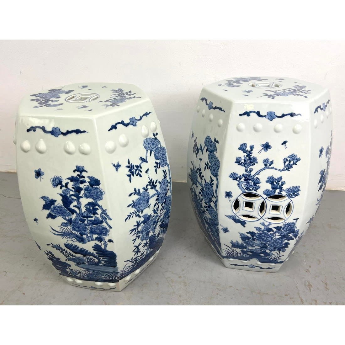 Pr Asian Ceramic Garden Seats  3ad6d4