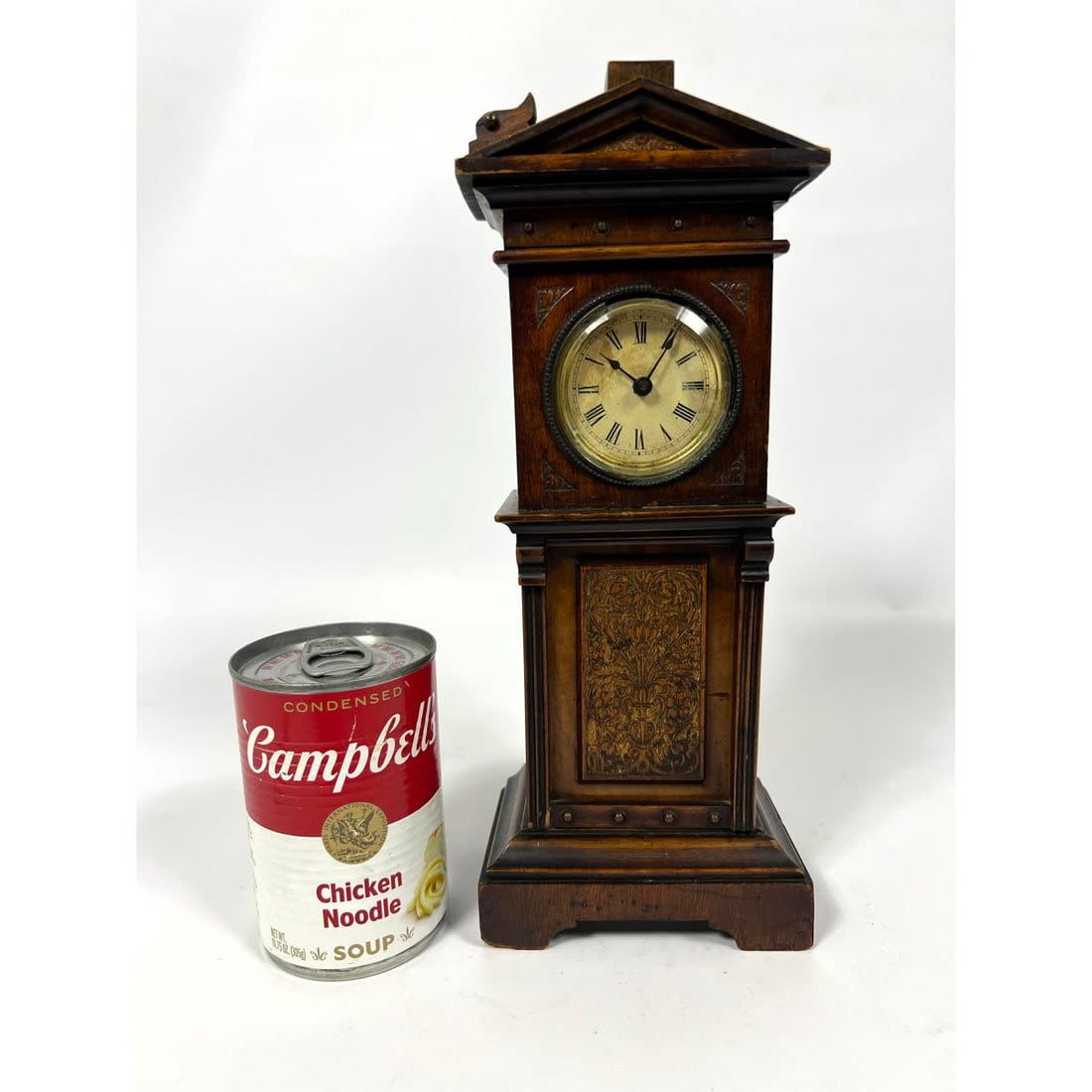 Antique Miniature Tall Case Clock  3ad768