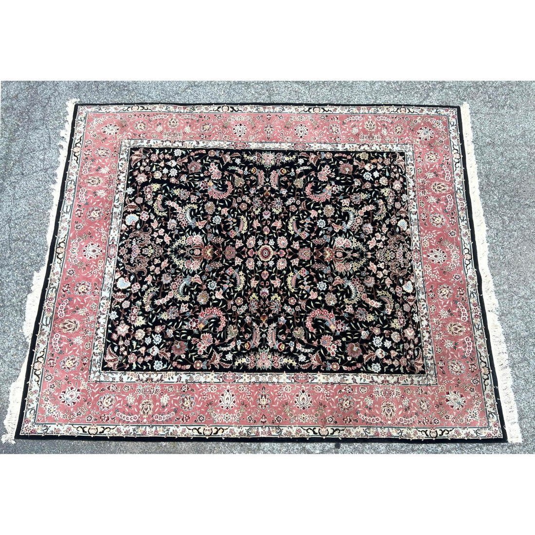 H 10' 3" X W 8' 1" Handmade Tabriz