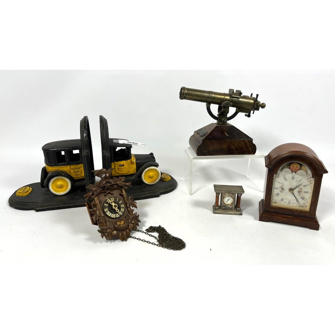 Collection of 3 Miniature Clocks