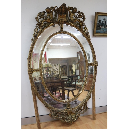 Impressive antique French gilt