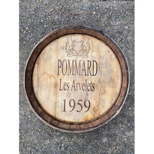 Vintage French barrel front marked