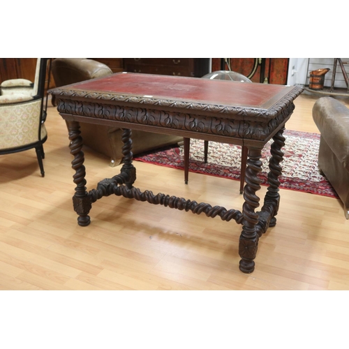 Antique French oak Renaissance revival