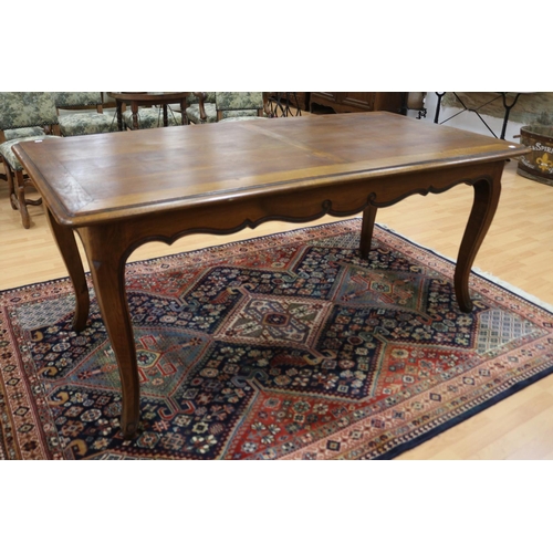 French Louis XV revival oak dining
