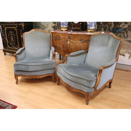 Generous size pair of French Louis