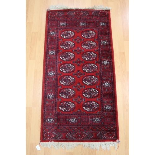 Persian style red ground wool carpet,