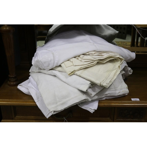 Assortment of antique French sheets  3ada9d