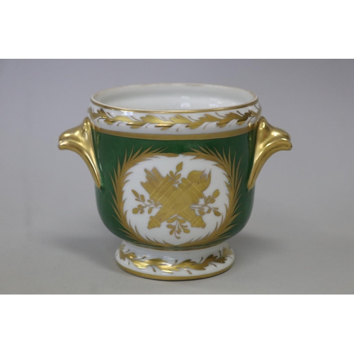 Fine French porcelain cache pot  3adaac