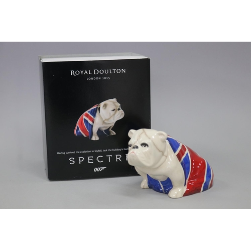 Royal Doulton, British bulldog, in box,