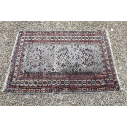 Small Persian handwoven wool carpet,