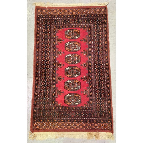 Handwoven wool carpet of central