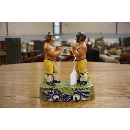 Pottery group of two bareknuckle 3adb91